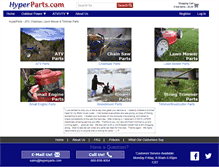 Tablet Screenshot of hyperparts.com